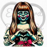 Horror Heart clipart bundle