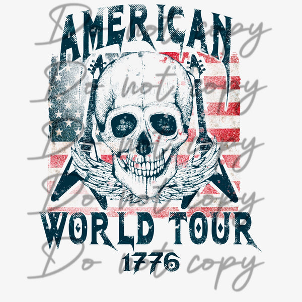 American World Tour 1776 PNG File