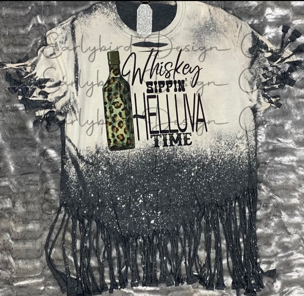 Whiskey Sippin Helluva Time PNG File