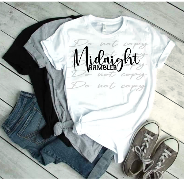 Midnight Rambler PNG File