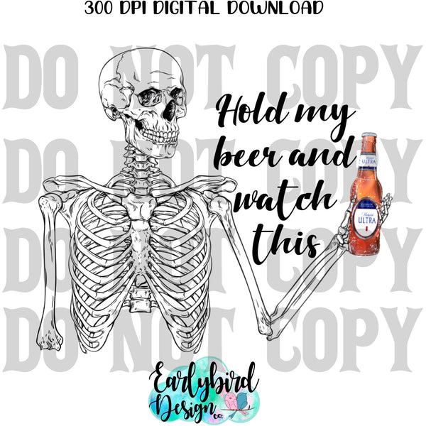 Hold my beer and watch this PNG File