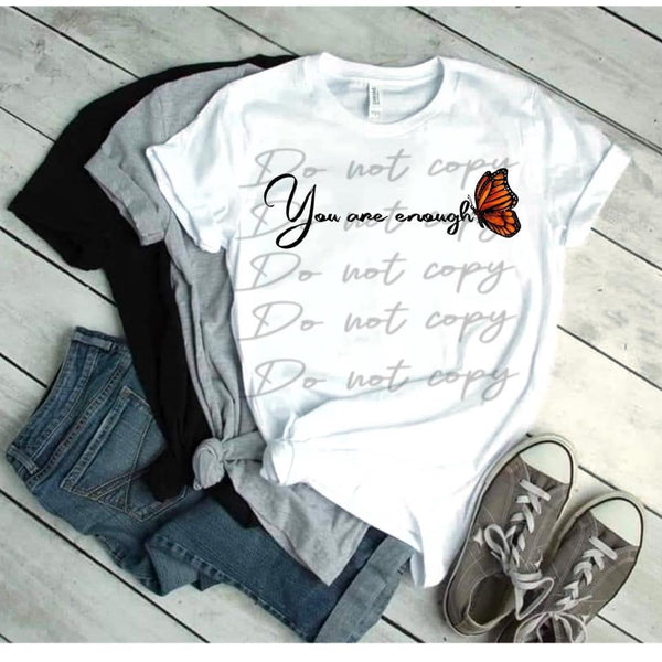 You are Enough PNG File