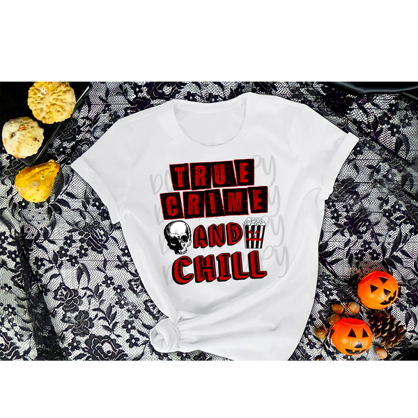 True Crime and Chill PNG File