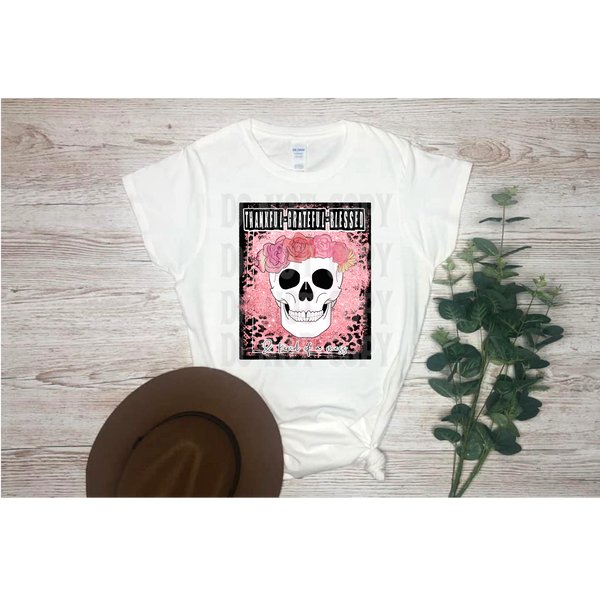 Blessed Skull PNG File