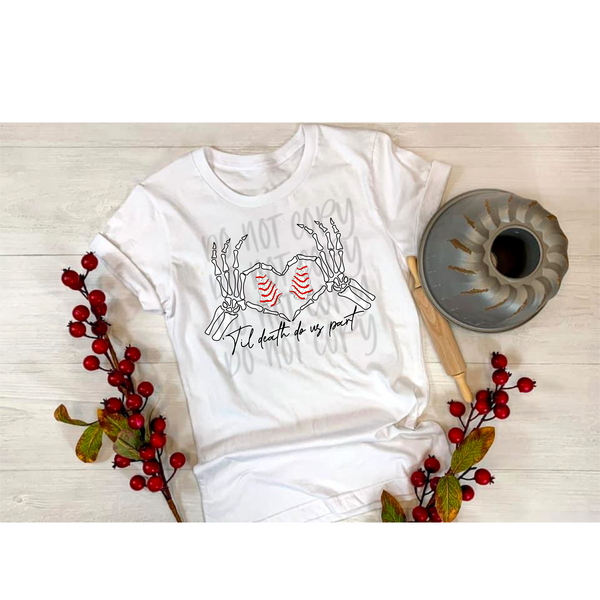 Till Death do us part Christmas Cake PNG File