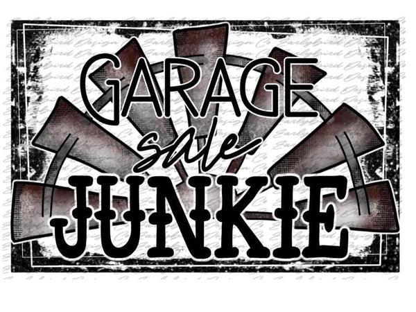 Garage Sale Junkie PNG File