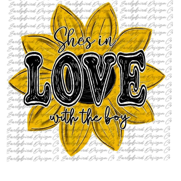 Shes in love with the boy PNG File