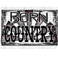 Born Country PNG File