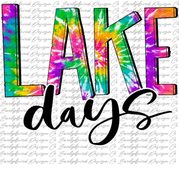 Lake Days PNG File