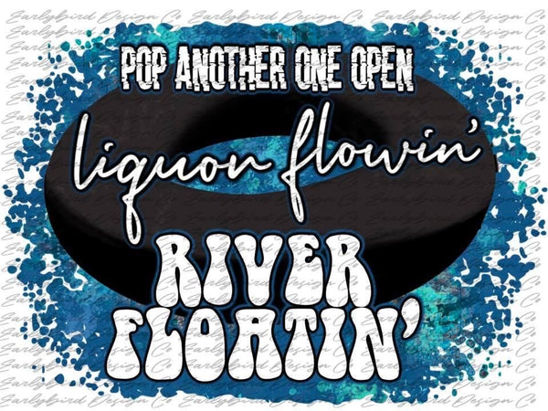 River Floatin' PNG File