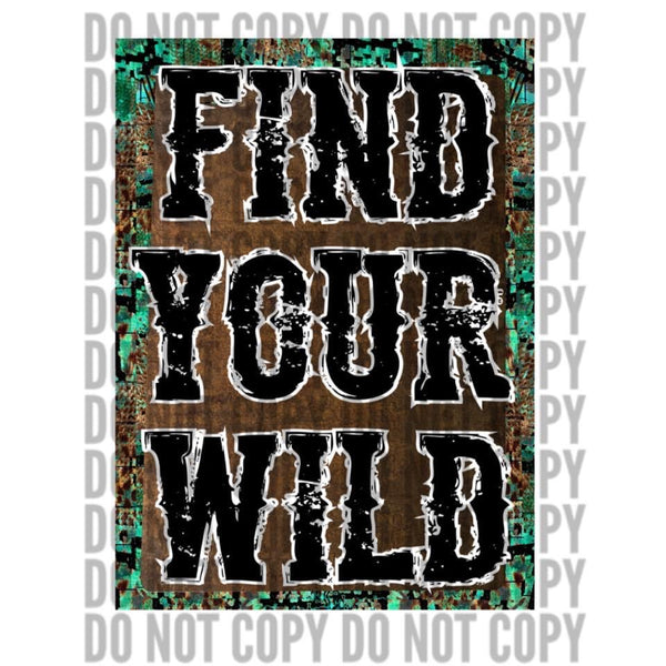 Find Your Wild PNG File