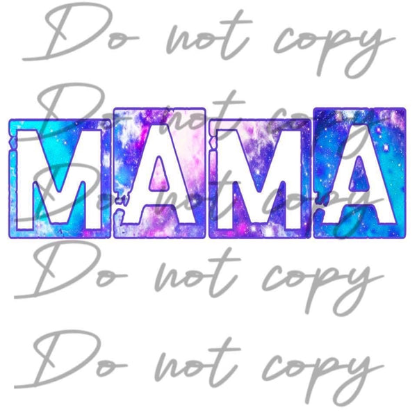 Mama Watercolor PNG File