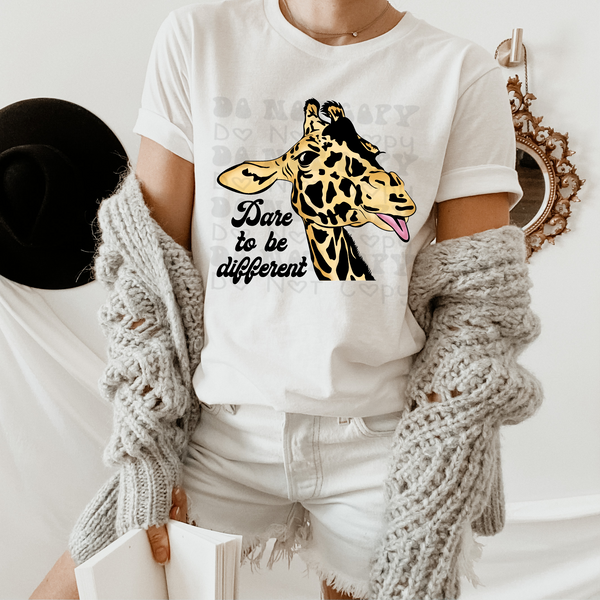 Dare to be different PNG