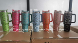 Cheetah tumbler plus shipping costs