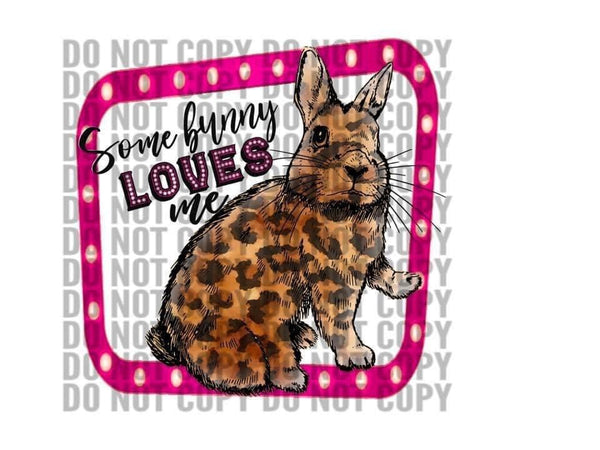 Some bunny loves me PNG