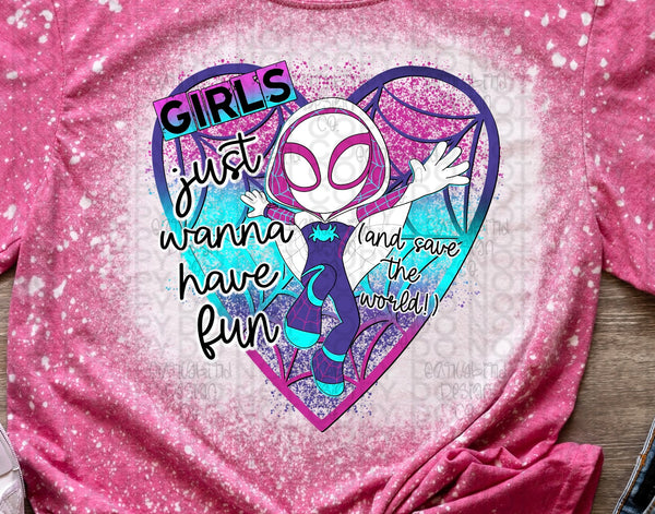 Girls wanna have fun png