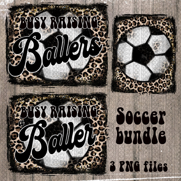 Raising Ballers Soccer bundle PNG