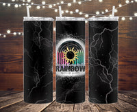 Rainbow tumbler png
