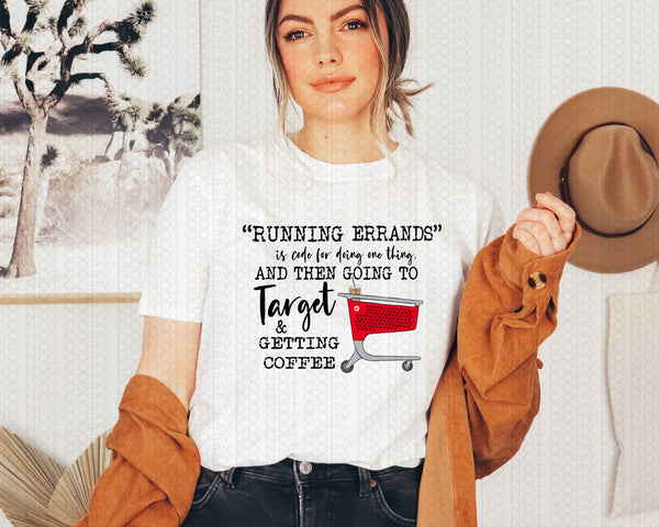 Running errands PNG