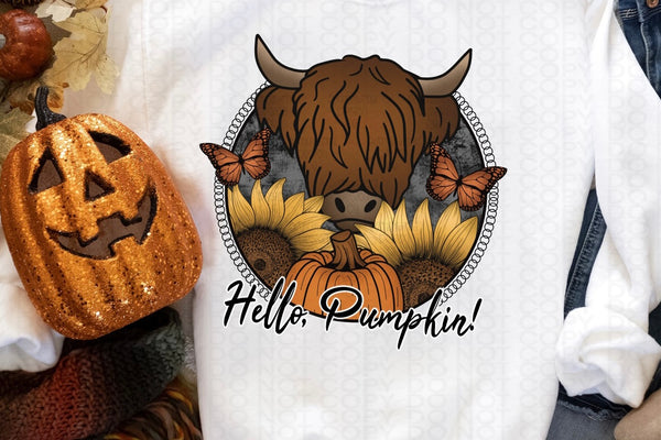 Hello pumpkin PNG