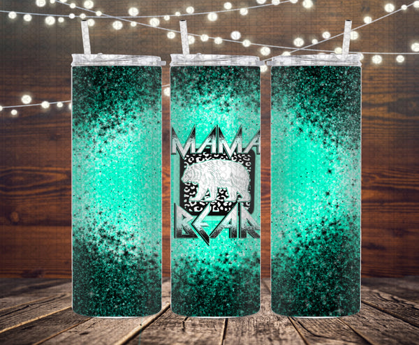 Mama Bear tumbler design